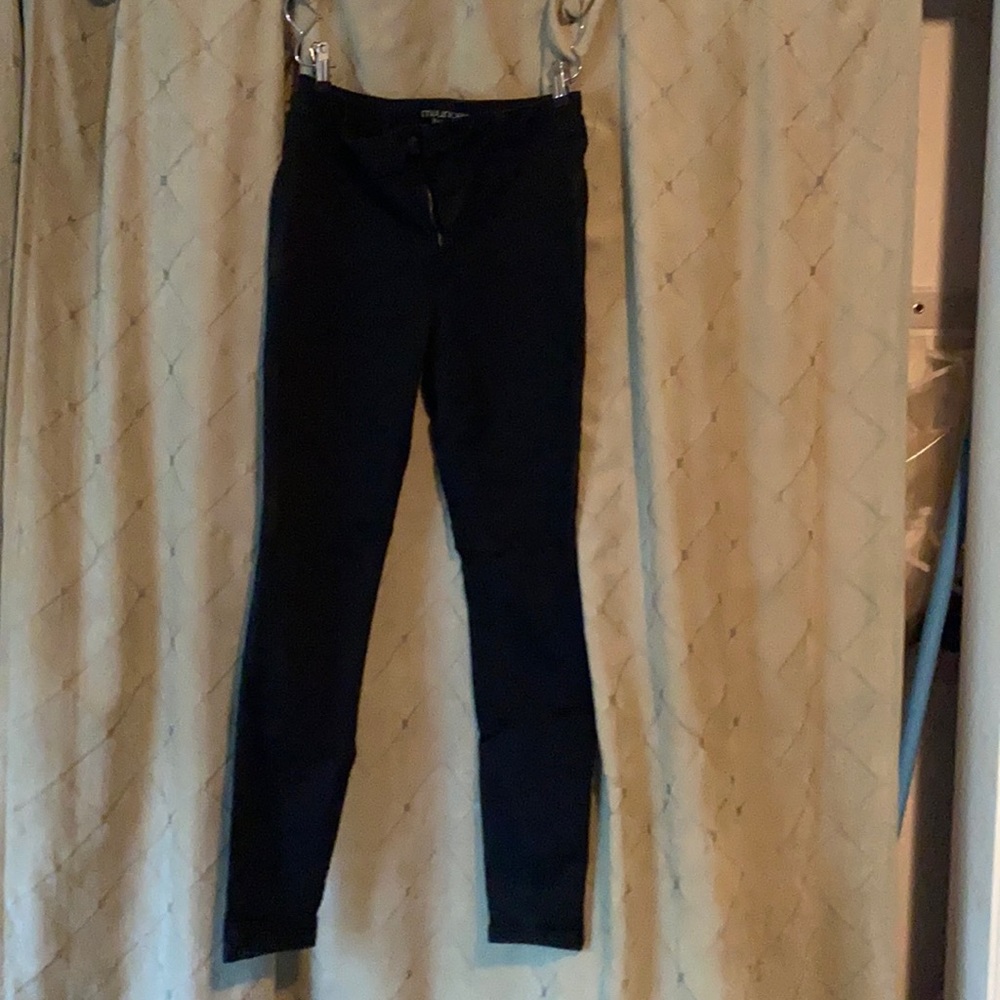 Maurices high rise black jeggings